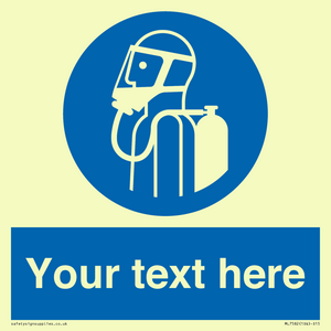 Custom use self contained breathing appliance